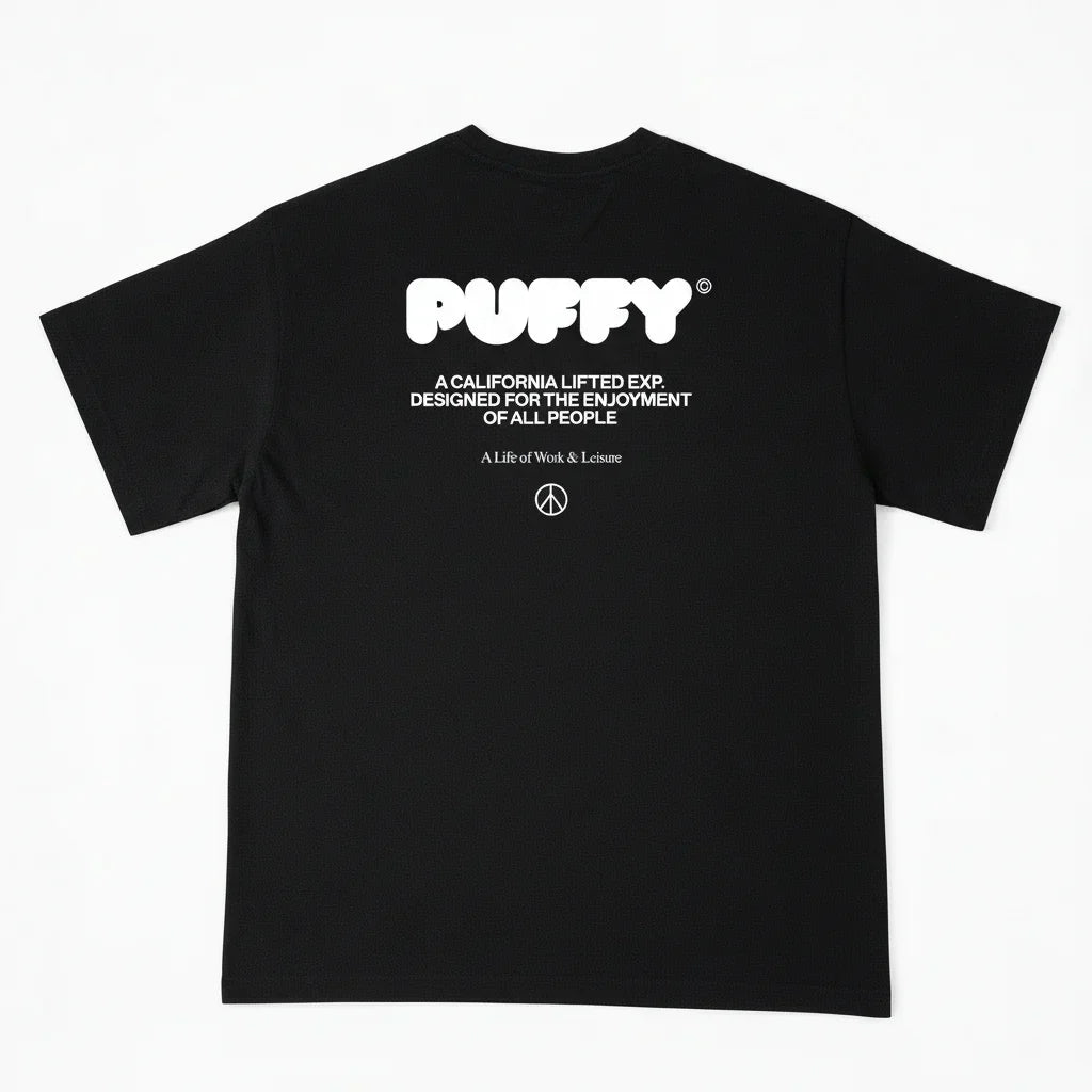 Puffy Logo Shirt (Black)