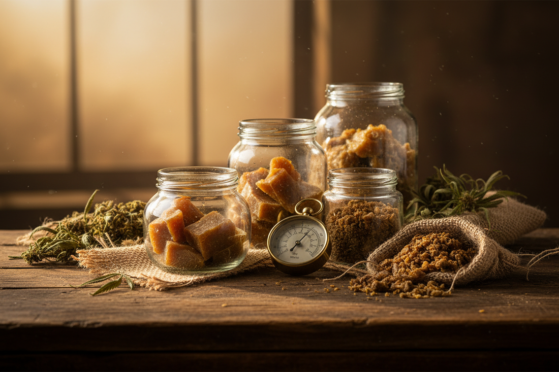 Les méthodes du curing hash et de l'affinage