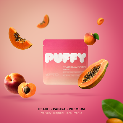 Peachaya Rosin 20MG Nicotine Cartridge