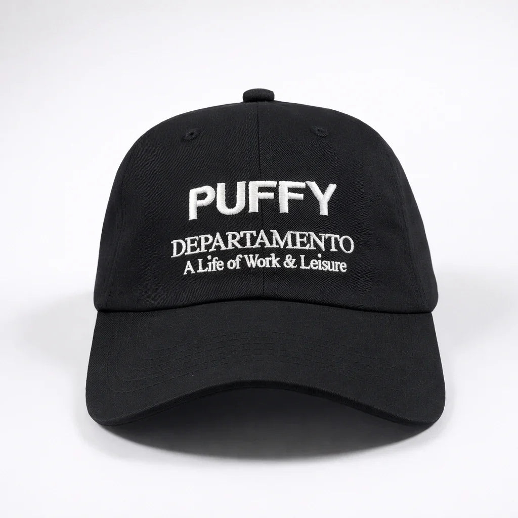 Puffy Departamento Hat (Black)